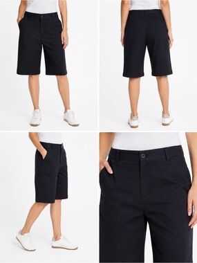 Northern Reflections Essential navy Bermuda Shorts Women’s Size 12
